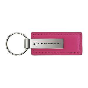 Honda Odyssey Keychain & Keyring - Pink Premium Leather
