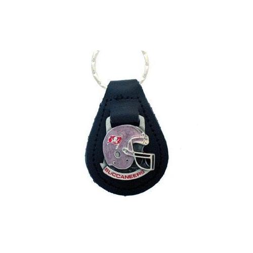 Tampa Bay Buccaneers NFL Keychain & Keyring - Leather