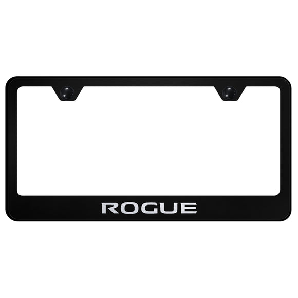 Nissan Rogue Black License Plate Frame