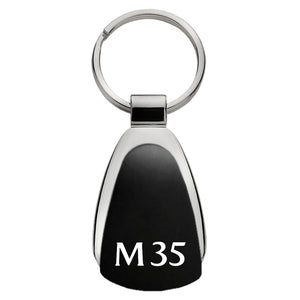 Infiniti M35 Black Tear Drop Key Chain