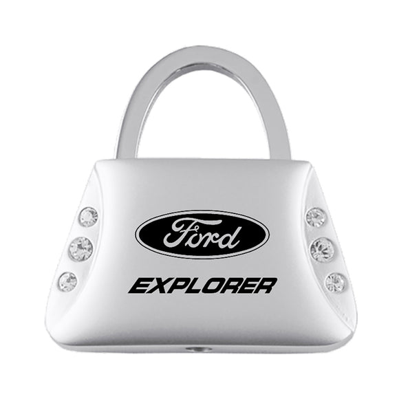 Ford Explorer Keychain & Keyring - Purse with Bling