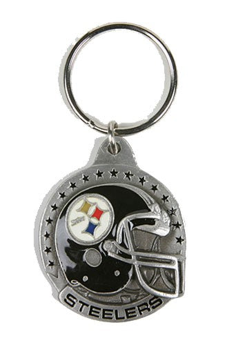 Pittsburgh Steelers NFL Keychain & Keyring - Pewter