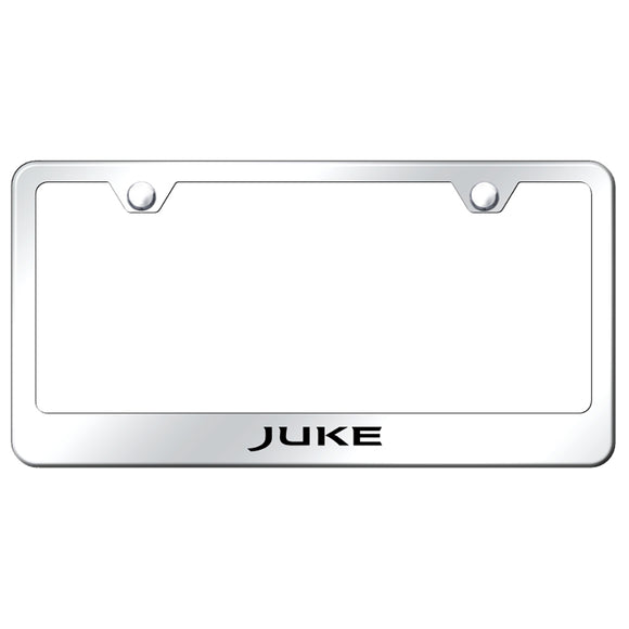 Nissan Juke Stainless Steel Frame - Laser Etched Mirrored