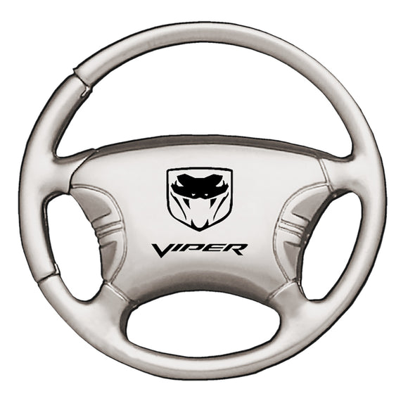 Dodge Viper Keychain & Keyring - Steering Wheel