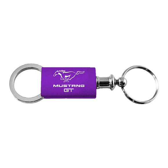Ford Mustang GT Keychain & Keyring - Purple Valet