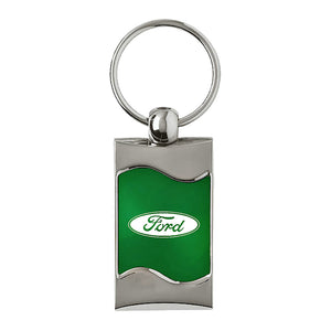 Ford Keychain & Keyring - Green Wave
