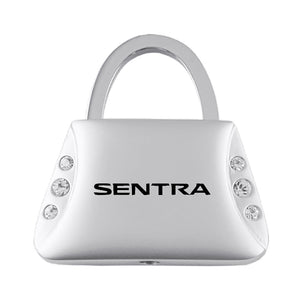 Nissan Sentra Keychain & Keyring - Purse with Bling