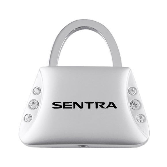 Nissan Sentra Keychain & Keyring - Purse with Bling
