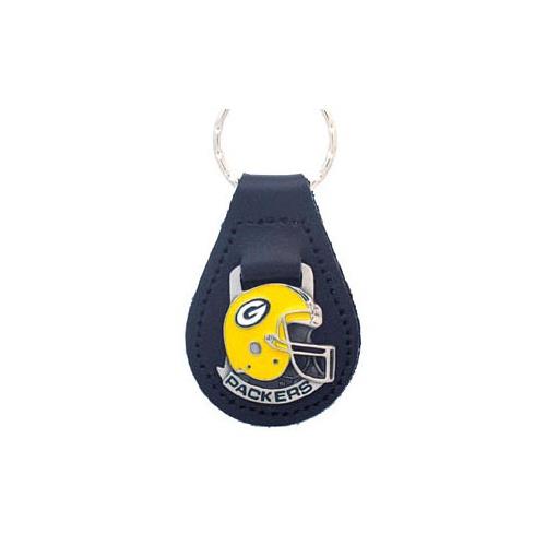 **Green Bay Packers NFL Keychain & Keyring - Leather