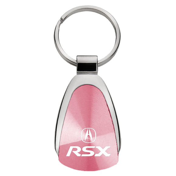 Acura RSX Keychain & Keyring - Pink Teardrop