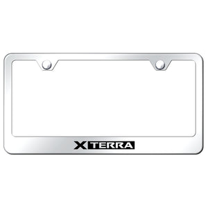 Nissan Xterra Mirrored License Plate Frame