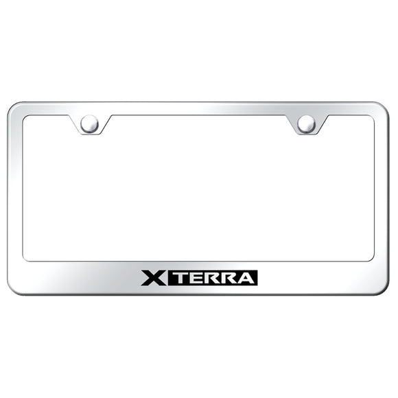 Nissan Xterra Mirrored License Plate Frame