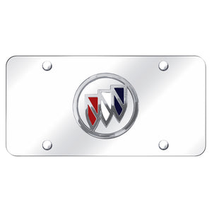 Buick Logo Chrome on Chrome Plate
