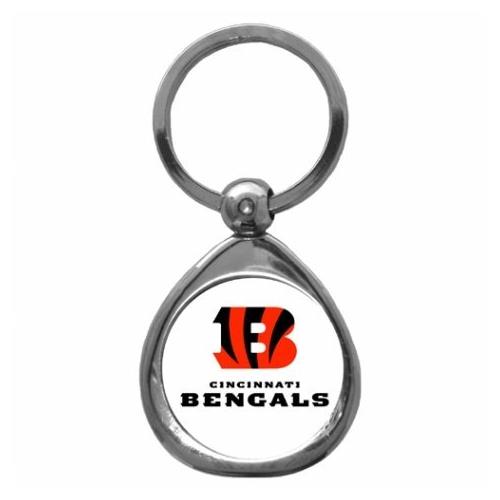 Cincinnati Bengals NFL Keychain & Keyring - Premium Teardrop