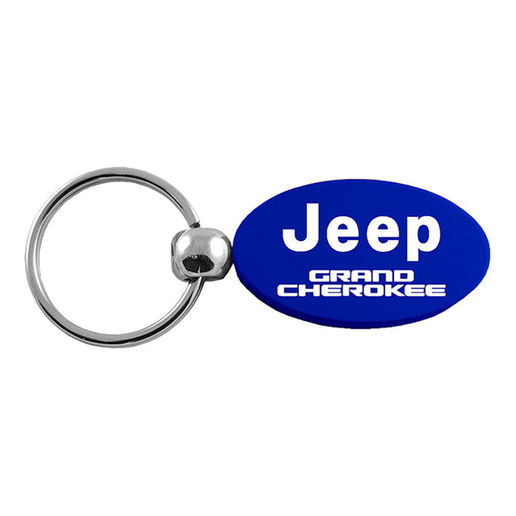 Jeep Grand Cherokee Keychain & Keyring - Blue Oval