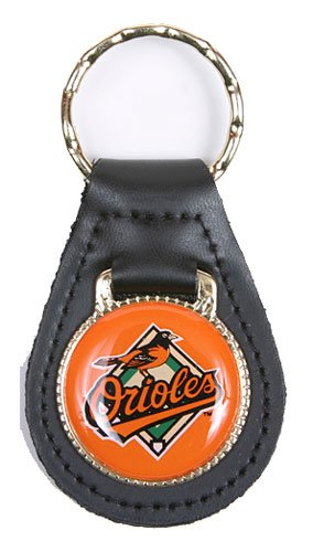 Baltimore Orioles MLB Keychain & Keyring - Leather