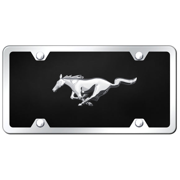 Ford Mustang Chrome on Black Acrylic Kit