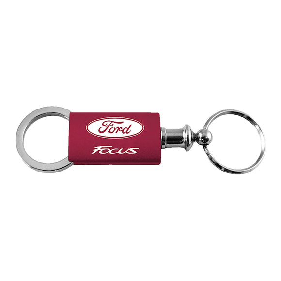 Ford Focus Keychain & Keyring - Burgundy Valet