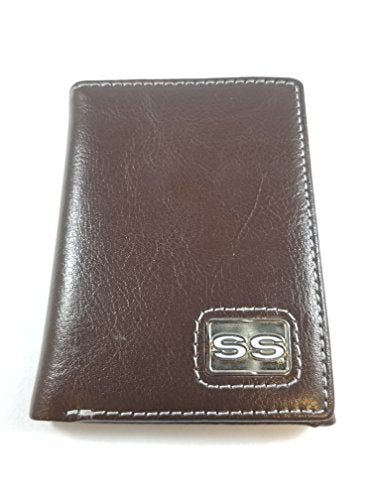 Motorhead Products MH-1579 Chevrolet SS Tri-Fold Wallet - Brown