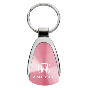Honda Pilot Keychain & Keyring - Pink Teardrop