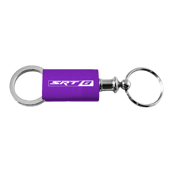 Dodge SRT-8 Keychain & Keyring - Purple Valet
