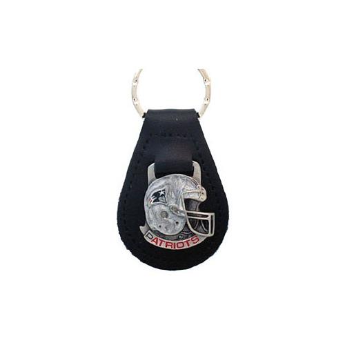 **New England Patriots NFL Keychain & Keyring - Leather