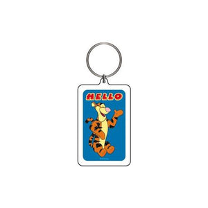 Pooh & Friends Tigger Hello Keychain & Keyring