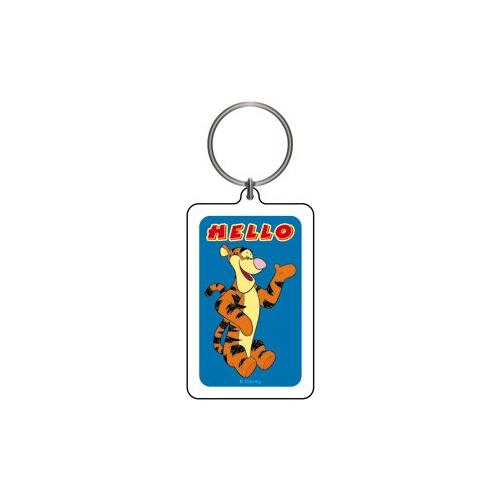 Pooh & Friends Tigger Hello Keychain & Keyring