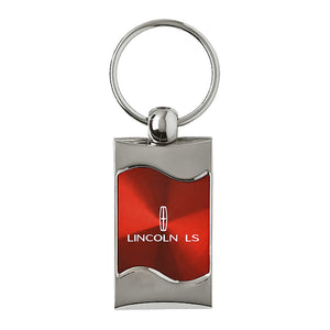 Lincoln LS Keychain & Keyring - Red Wave