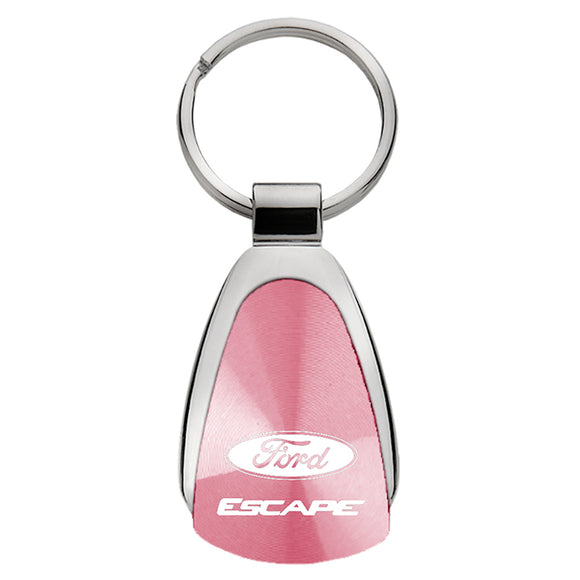 Ford Escape Keychain & Keyring - Pink Teardrop