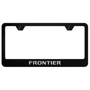 Nissan Frontier Black License Plate Frame