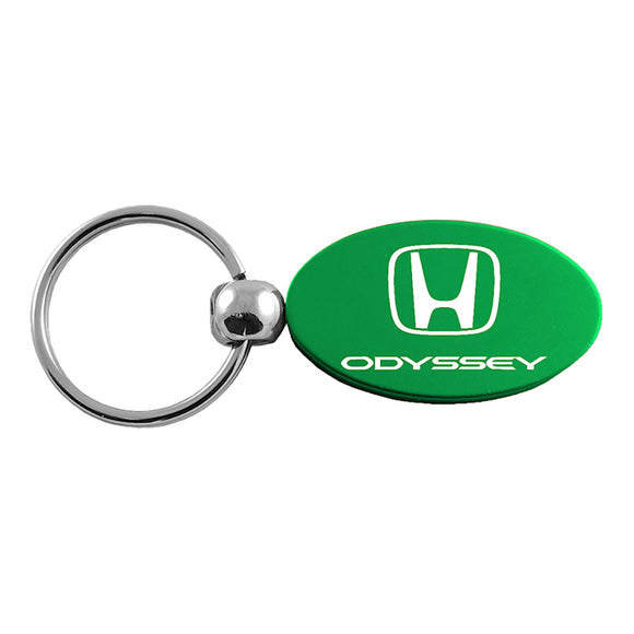 Honda Odyssey Keychain & Keyring - Green Oval