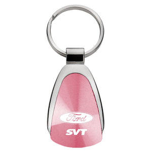 Ford SVT Keychain & Keyring - Pink Teardrop
