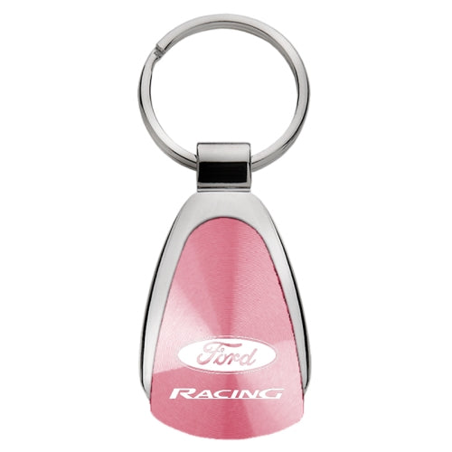 Ford Racing Keychain & Keyring - Pink Teardrop