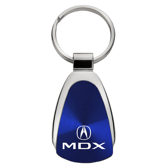 Acura MDX Keychain & Keyring - Blue Teardrop