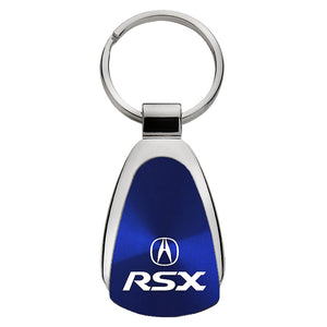 Acura RSX Keychain & Keyring - Blue Teardrop