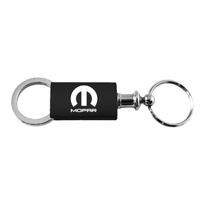 Mopar Keychain & Keyring - Black Valet