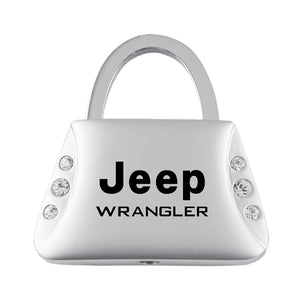 Jeep Wrangler Keychain & Keyring - Purse with Bling