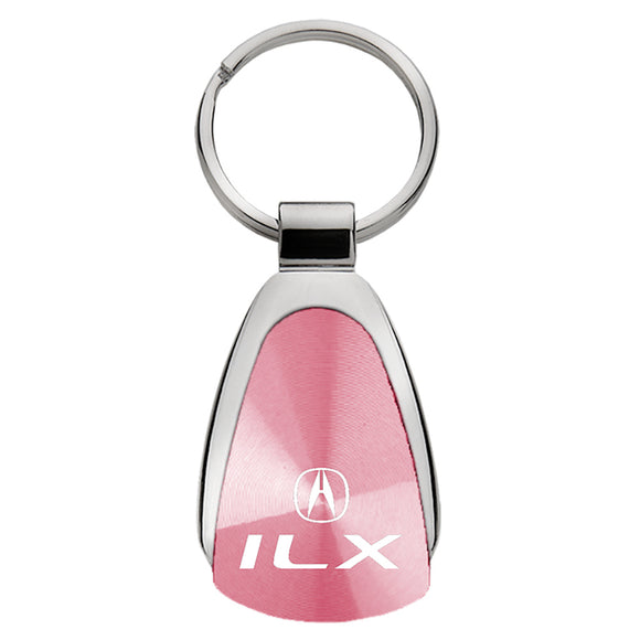 Acura ILX Keychain & Keyring - Pink Teardrop