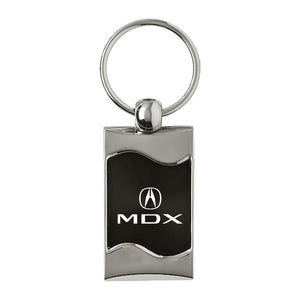 Acura MDX Keychain & Keyring - Black Wave