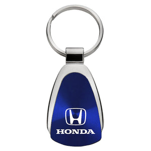 Honda Keychain & Keyring - Blue Teardrop