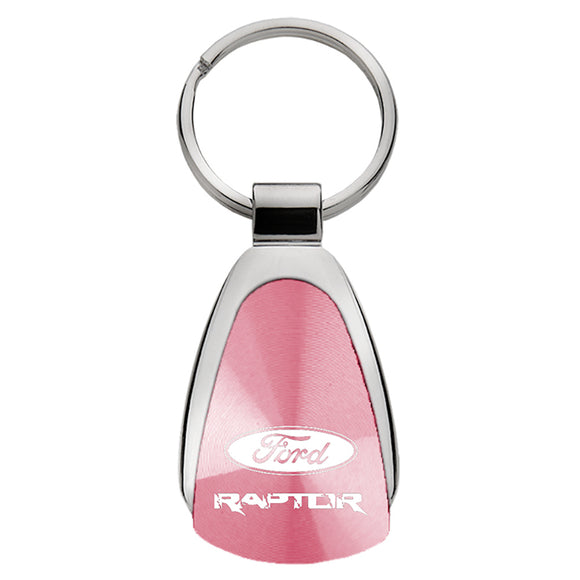 Ford Raptor Keychain & Keyring - Pink Teardrop