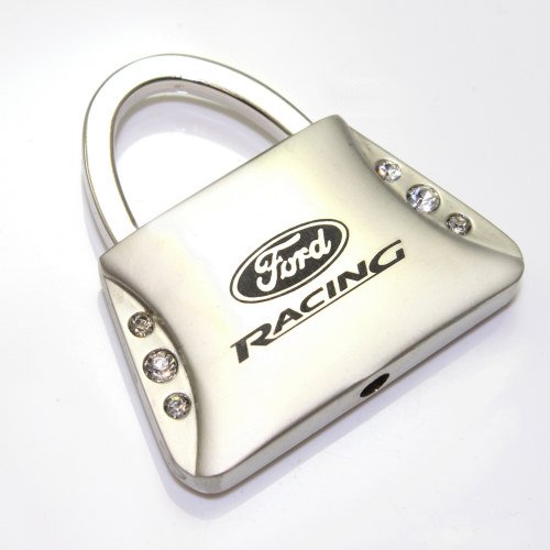 Ford Racing Keychain & Keyring - Purse with Bling