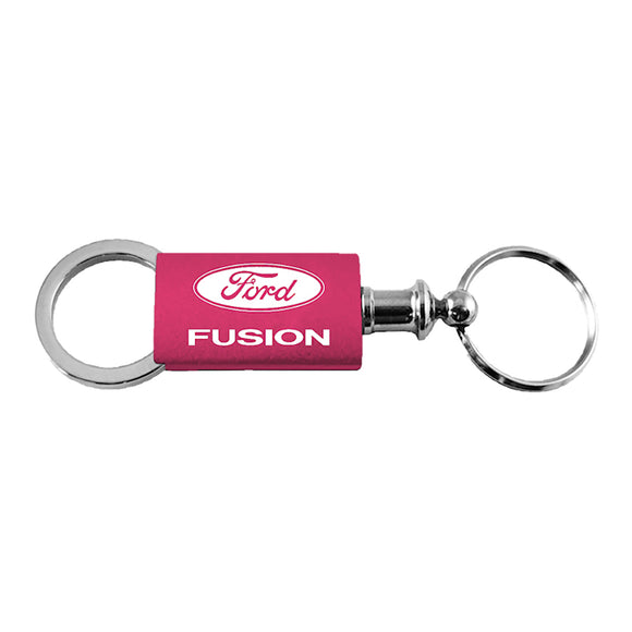 Ford Fusion Keychain & Keyring - Pink Valet