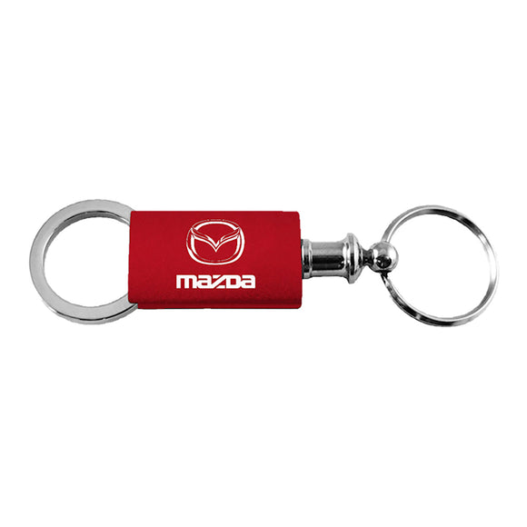 Mazda Keychain & Keyring - Red Valet