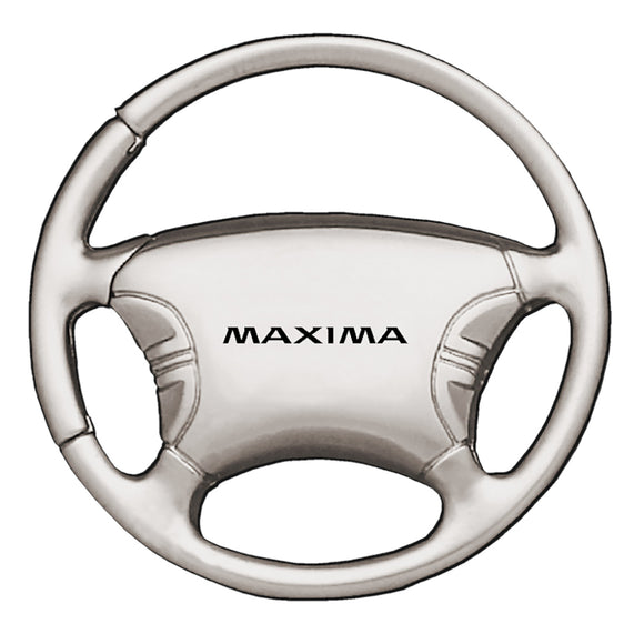 Nissan Maxima Steering Wheel Chrome Keychain