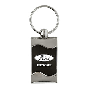 Ford Edge Keychain & Keyring - Black Wave