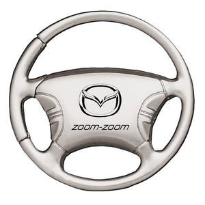 Mazda Zoom Zoom Keychain & Keyring - Steering Wheel