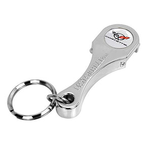 Chevy Corvette Keychain & Keyring - Connecting Rod Bottle Opener