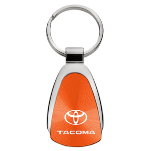 Toyota Tacoma Keychain & Keyring - Orange Teardrop